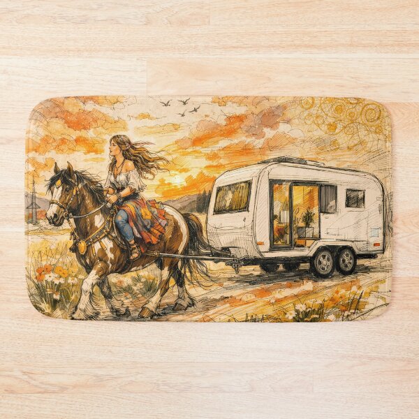 Item preview, Bohemian Caravan Adventure designed and sold by m-y-A-I-A-R-T-.