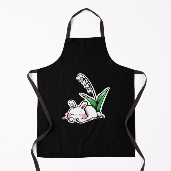 Item preview, Sleepy Bunny Cute Lily Of The Valley Botanical Illustration designed and sold by BlancheDrawe.