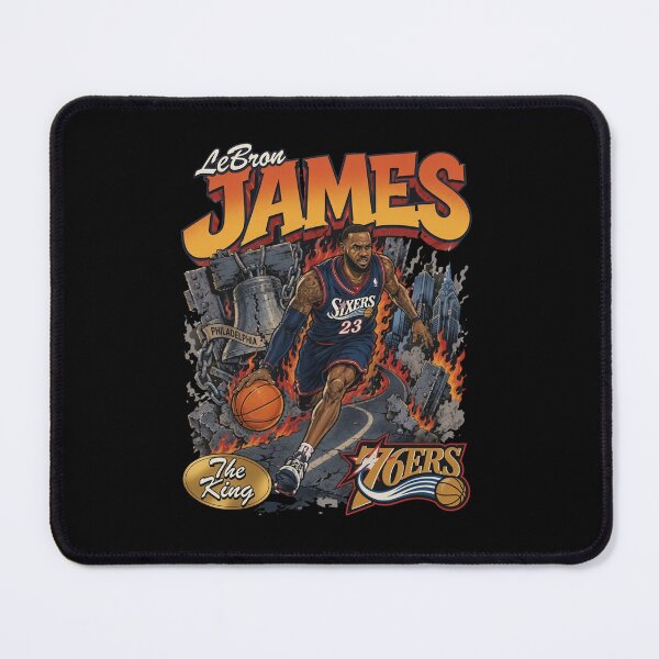 Item preview, LeBron James Philadelphia 76ers, The King 76ers designed and sold by EvantheSolace.
