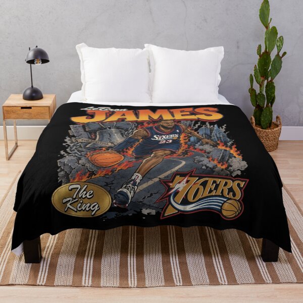 Item preview, LeBron James Philadelphia 76ers, The King 76ers designed and sold by EvantheSolace.