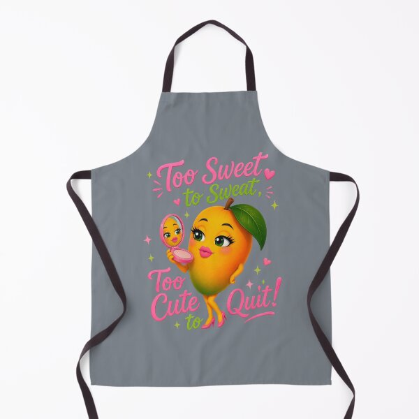 Item preview, Too Sweet to Sweat, Too Cute to Quit! Cute Kawaii Mango Beauty T-Shirt designed and sold by Aimetoi.