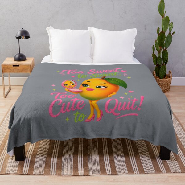 Item preview, Too Sweet to Sweat, Too Cute to Quit! Cute Kawaii Mango Beauty T-Shirt designed and sold by Aimetoi.
