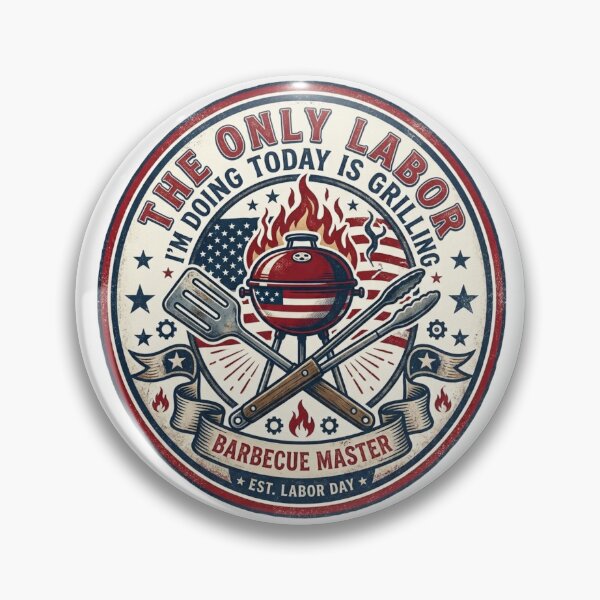 Item preview, Labor Day Grilling  designed and sold by DemandCraft.