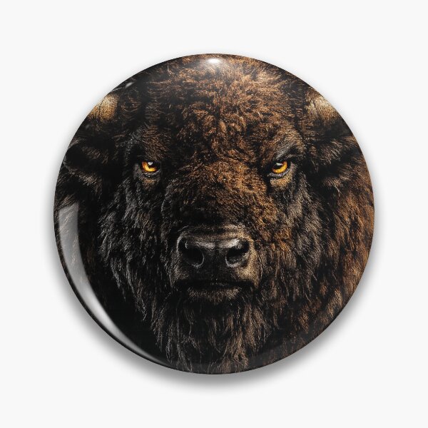Item preview, Unbreakable | American Bison Motivational T-Shirt designed and sold by Bathu Designs.
