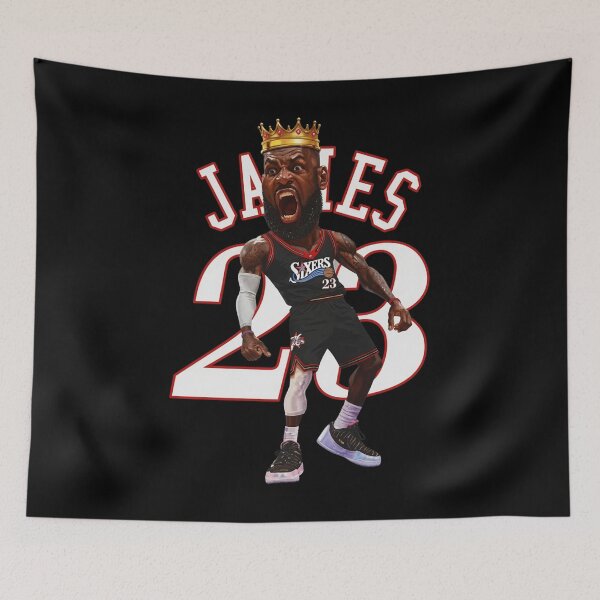 Item preview, LeBron James Philly Trade, Philadelphia Basketball, Sixers Fan Gift, NBA Meme designed and sold by EvantheSolace.