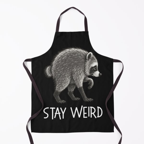 Item preview, Stay Weird Jimothy Cute Raccoon designed and sold by SauerRoyce.