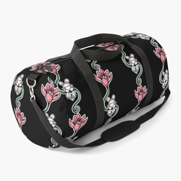 Item preview, Flower Bunny Cute Miniature Rabbit Swirling Floral Design designed and sold by BlancheDrawe.