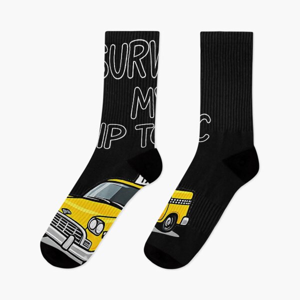 Item preview, I Survived My Trip To NYC New York City Tourist Yellow Cab Souvenir designed and sold by Hugosploosh.