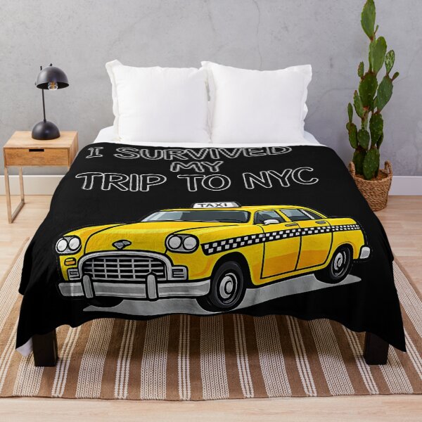 Item preview, I Survived My Trip To NYC New York City Tourist Yellow Cab Souvenir designed and sold by Hugosploosh.
