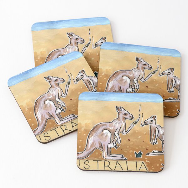 Item preview, Greetings From Australia - Kangaroo designed and sold by John Douglas.