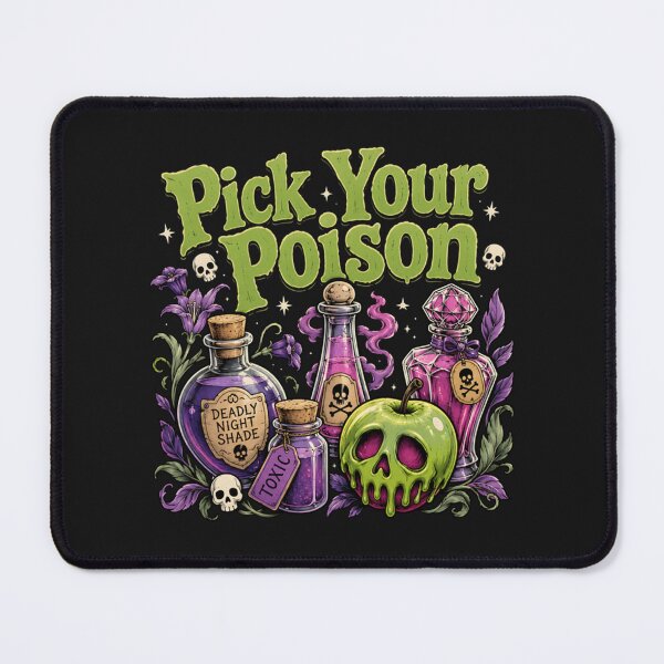 Item preview, Spooky Pick Your Poison Toxic Apple Girl designed and sold by SauerRoyce.