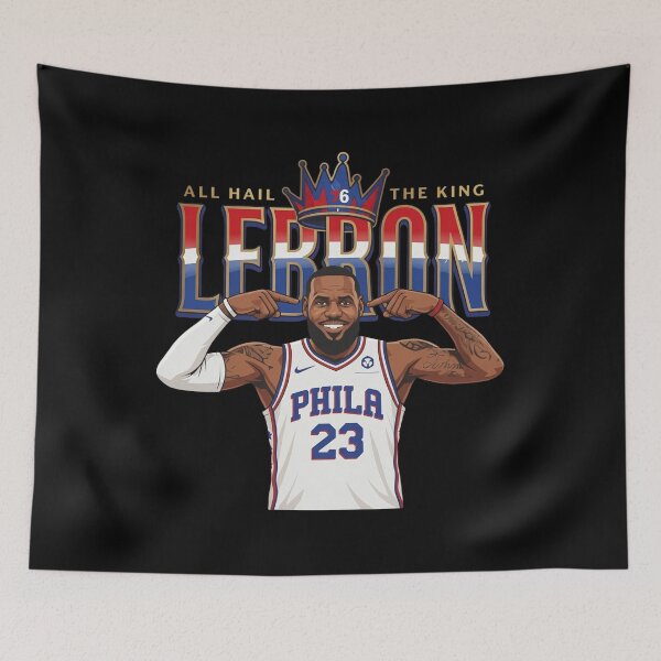 Item preview, LeBron 76ers, LeBron Sixers, James 23 Fan designed and sold by EvantheSolace.