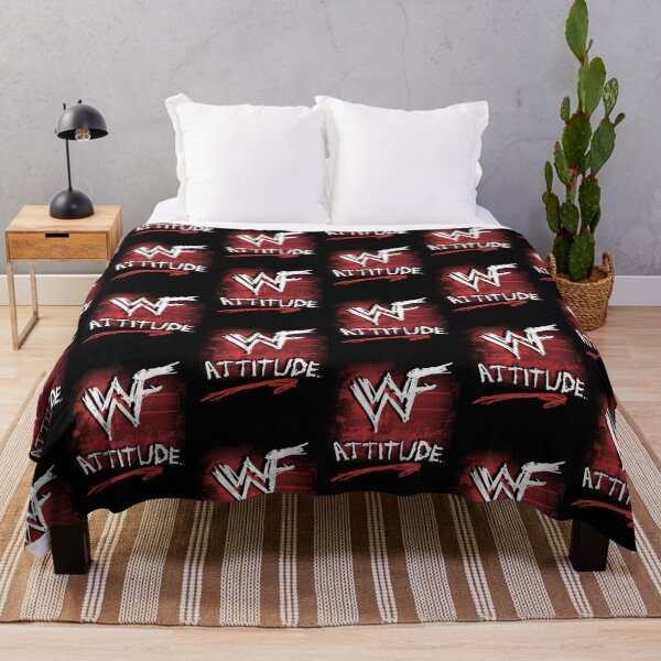 Item preview, WWF Attitude Era Vintage Red Scratch Logo designed and sold by Sedwalhissan.