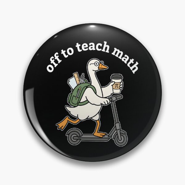 Item preview, Off to Teach Math designed and sold by cabanalunaire.
