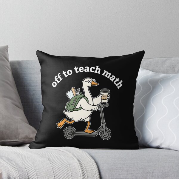 Item preview, Off to Teach Math designed and sold by cabanalunaire.
