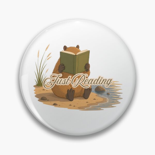 Item preview, Cozy Reading Capybara designed and sold by LuLuStore8.