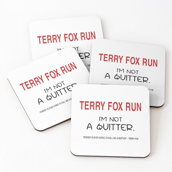 Item preview, I Am Not A Quitter Terry Fox Run designed and sold by mdhinhs.