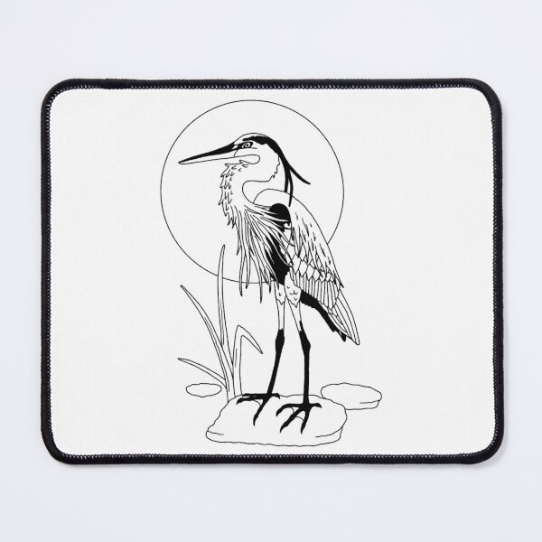 Item preview, great blue heron designed and sold by RaiPicor.
