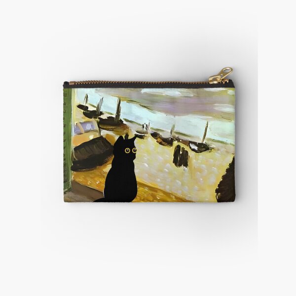Item preview, Matisse Cat at the Open Window - Impressionist Ocean View designed and sold by PurrfectHome.