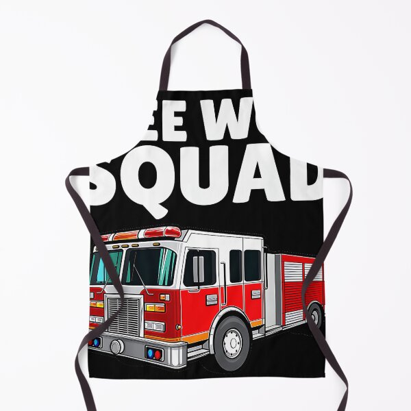 Item preview, Wee Woo Squad Firefighter Fire Truck Emergency Services designed and sold by Hugosploosh.