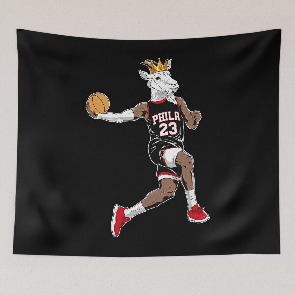 Item preview, LeBron James GOAT Philadelphia Crown - Sixers Inspired Basketball Fan Philly Basketball designed and sold by EvantheSolace.