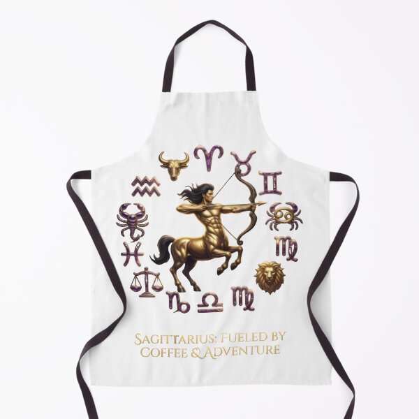 Item preview, Sagittarius Fueled By Coffee Adventure designed and sold by Zodiac Celestial Art.