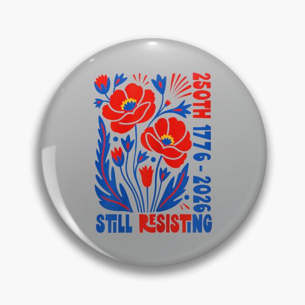 Item preview, Still Resisting 250th 1776 2026 Floral USA 250 Years_2 designed and sold by ArleneRowe.