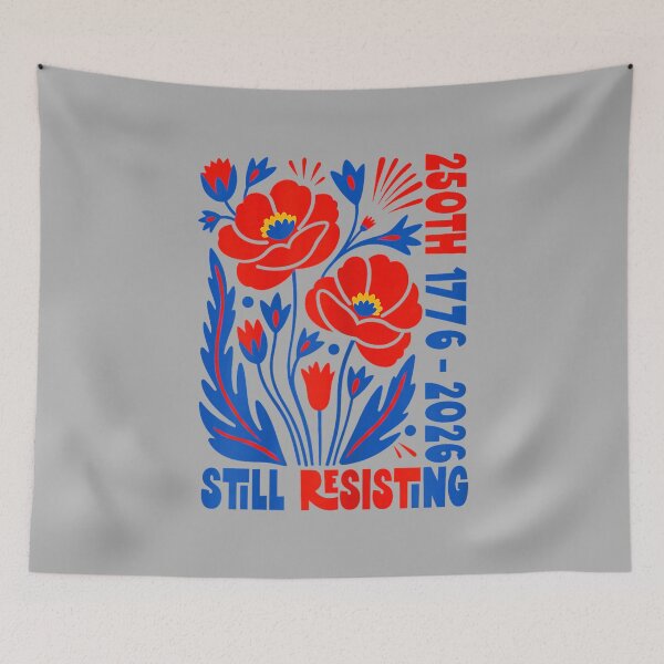 Item preview, Still Resisting 250th 1776 2026 Floral USA 250 Years_2 designed and sold by ArleneRowe.