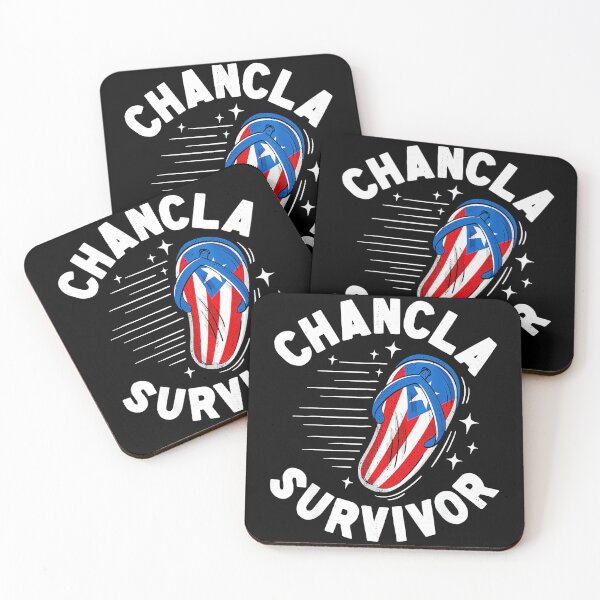 Item preview, Chancla Survivor Puerto Rican Family Humor Latino Heritage designed and sold by Hugosploosh.