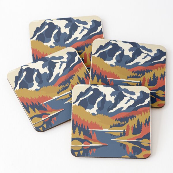 Item preview, North Cascades National Park USA Travel Vintage designed and sold by RareDeerArt.