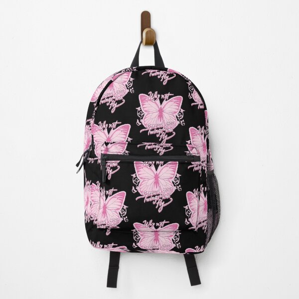 Item preview, Why Not Spread Your Wings And Fly Pink Butterfly Inspirational designed and sold by CocoLama.