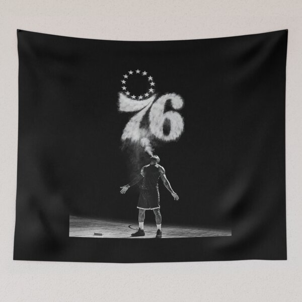 Item preview, LeBron James Philadelphia 76ers The Last Chalk Toss designed and sold by EvantheSolace.