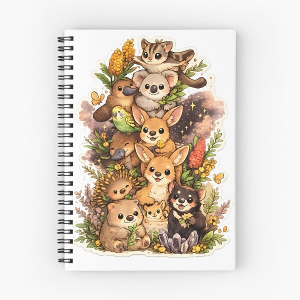 Item preview, Cute Australian Animals Stack designed and sold by Drift Pattern Studio.