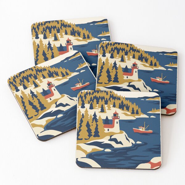 Item preview, Isle Royale National Park USA Travel Vintage designed and sold by RareDeerArt.