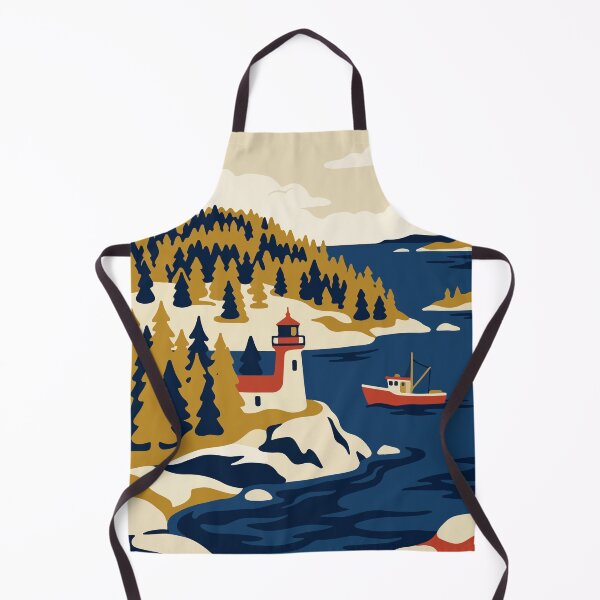 Item preview, Isle Royale National Park USA Travel Vintage designed and sold by RareDeerArt.