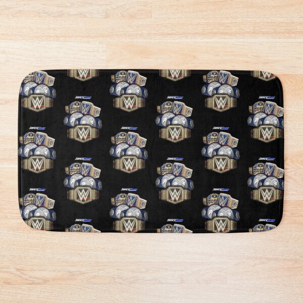 Item preview, WWE SmackDown Championship Belts Stack Graphic designed and sold by Sedwalhissan.