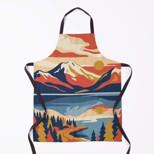Item preview, Lake Clark National Park USA Travel Vintage designed and sold by RareDeerArt.