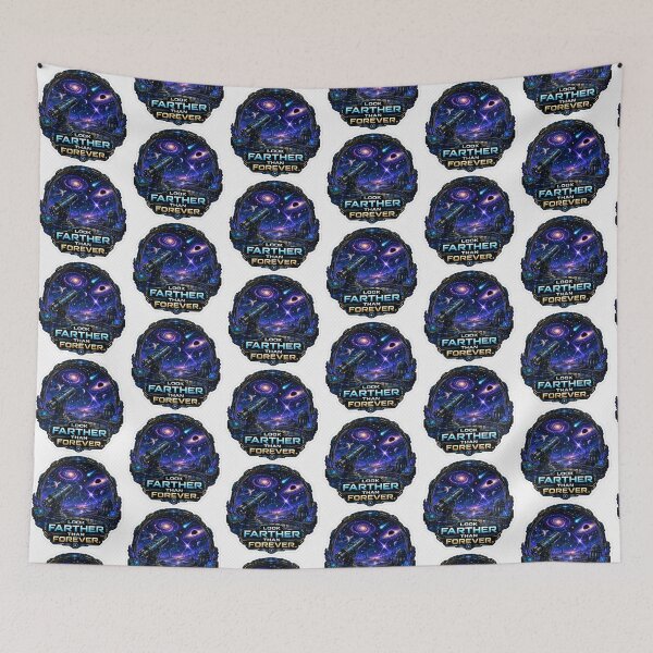 Item preview, Cosmic Observatory - Look Farther Than Forever. designed and sold by SufirKapur.