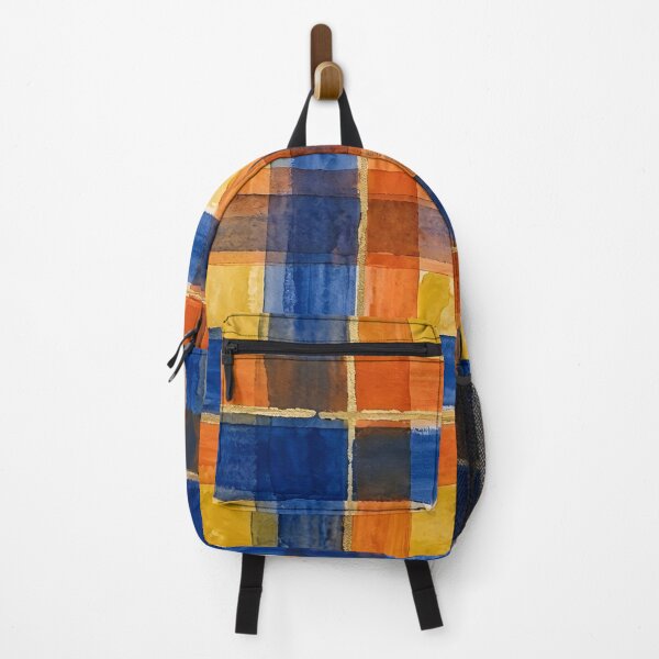 Item preview, Blue Orange Plaid Pattern designed and sold by GraphicsClub.