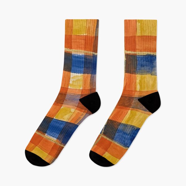 Item preview, Blue Orange Plaid Pattern  designed and sold by GraphicsClub.