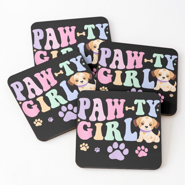 Item preview, Paw-Ty Girl Dog Lover Puppy Owner Pet Parent Birthday designed and sold by Hugosploosh.