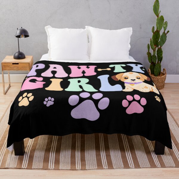 Item preview, Paw-Ty Girl Dog Lover Puppy Owner Pet Parent Birthday designed and sold by Hugosploosh.