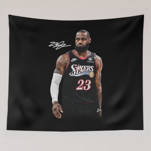 Item preview, LeBron The Final Act - Basketball King designed and sold by EvantheSolace.