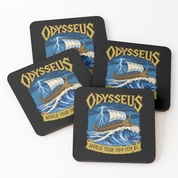 Item preview, Odysseus World Tour Vintage Greek Mythology Sailing Ship designed and sold by ostenlee.