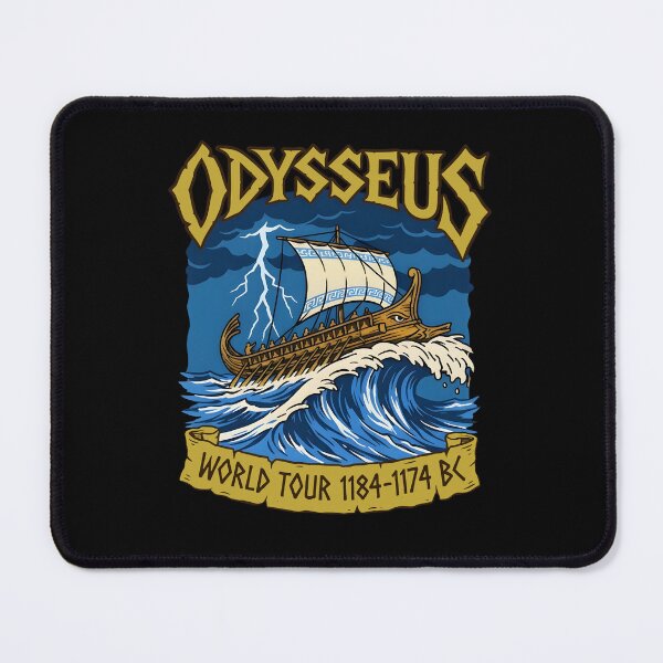 Item preview, Odysseus World Tour Vintage Greek Mythology Sailing Ship designed and sold by ostenlee.