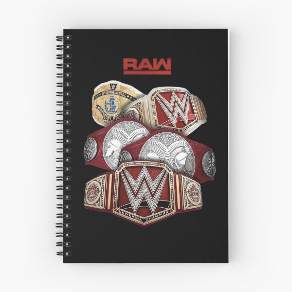 Item preview, WWE RAW Championship Belts Stack Graphic designed and sold by Sedwalhissan.