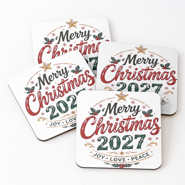 Item preview, Merry Christmas 2027 Joy Love Peace T-Shirt designed and sold by DealNest.