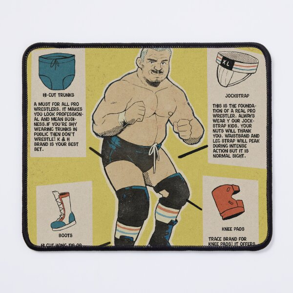 Item preview, Old school Pro wrestling designed and sold by beardrooler.