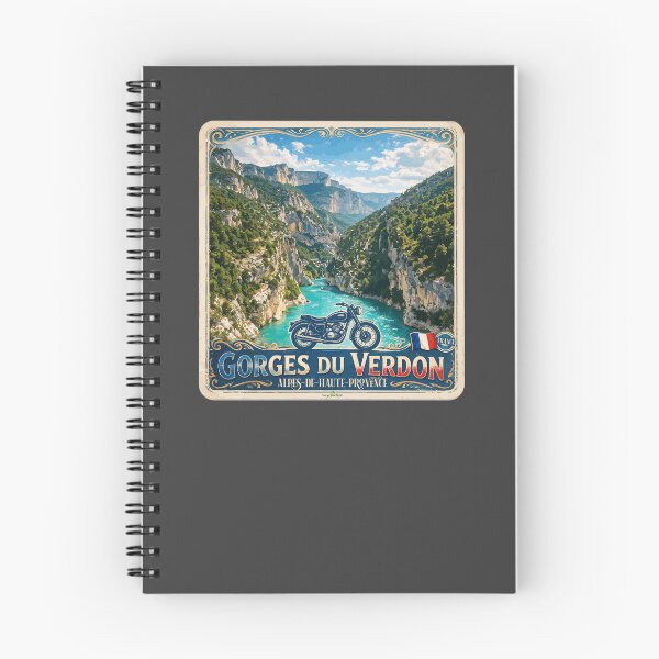 Item preview, Gorges du Verdon D23 Grand Canyon of Europe France Sticker TShirt 09 designed and sold by OuterShellUK.