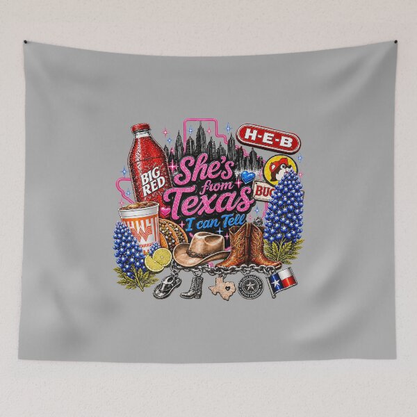 Item preview, Shes from Texas I Can Tell State Pride designed and sold by ArleneRowe.